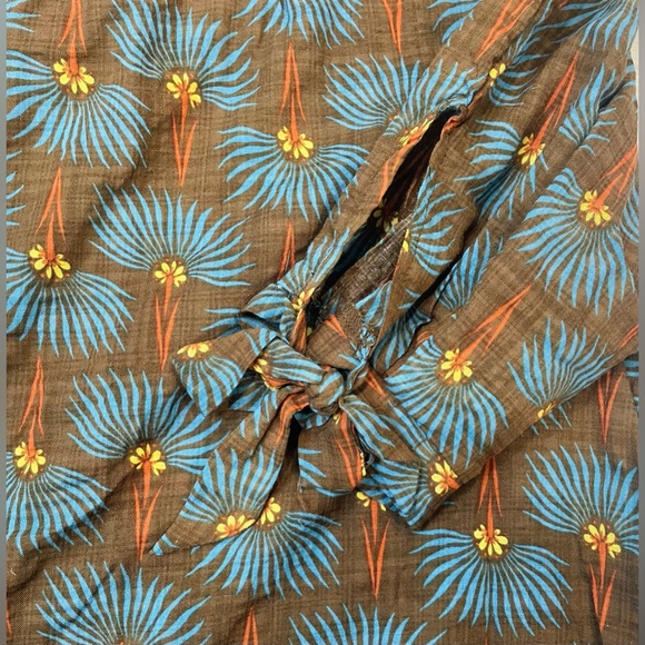 THML by Anthropology Off-The-Shoulder Floral Top - Picture 2 of 5